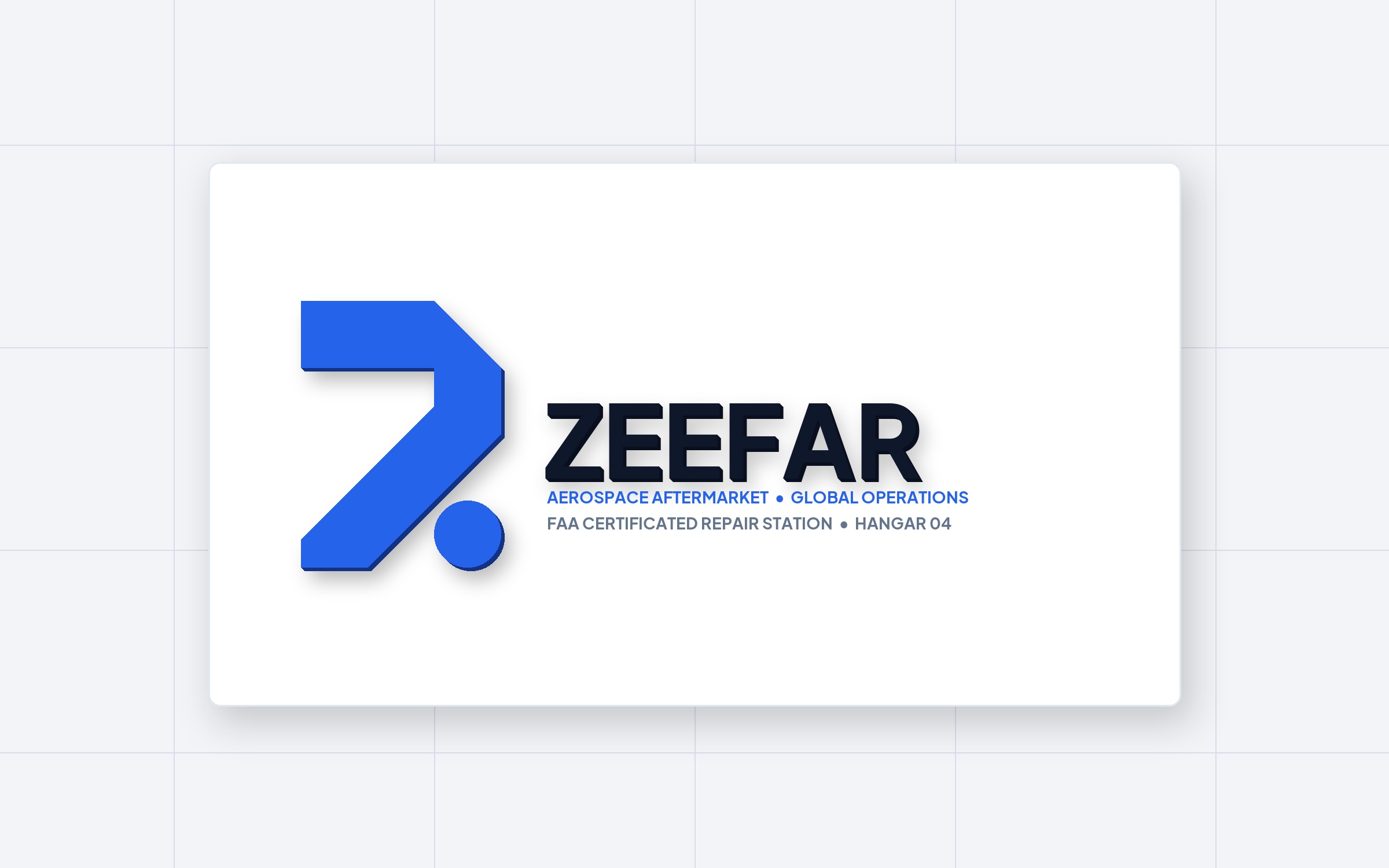 ZEEFAR Hangar Signage
